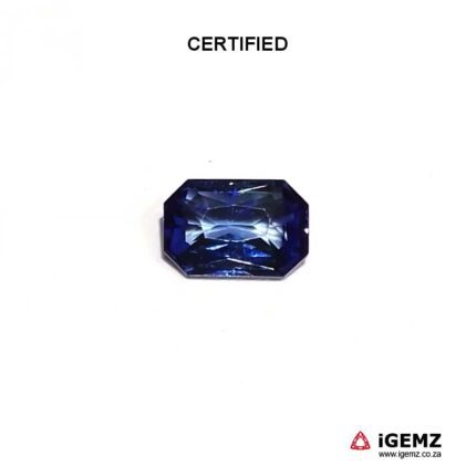 1.45 ct Blue Sapphire - CERTIFIED - iGemz24116