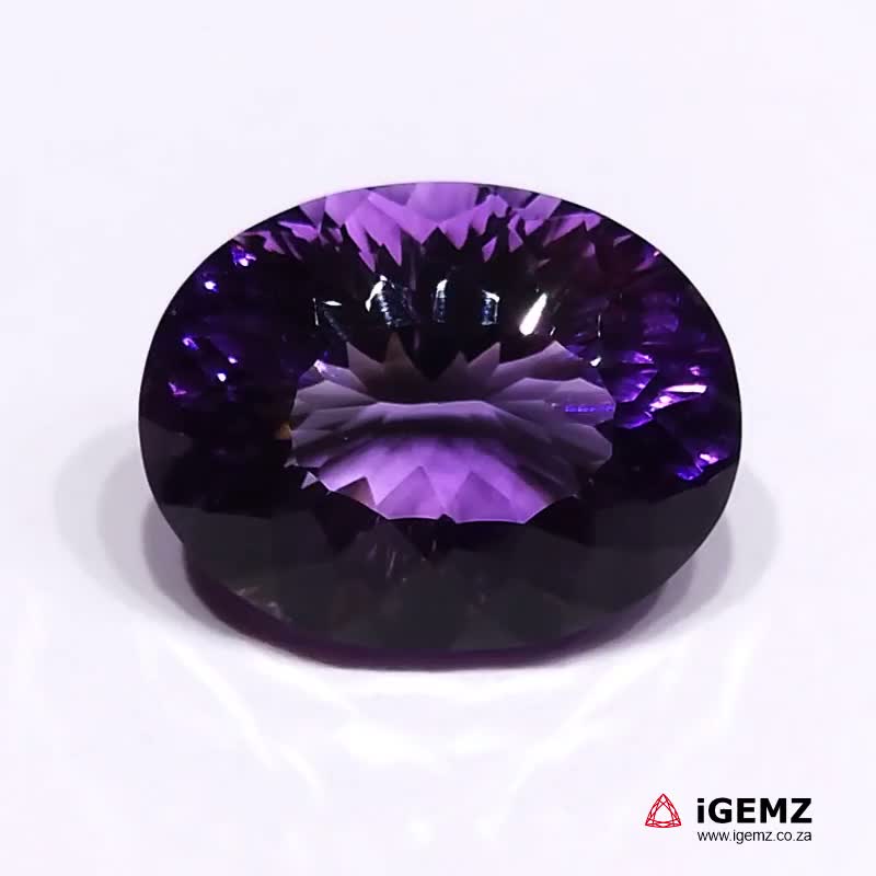iGemz24648.1 28.55 ct Purple Amethyst - iGemz24648