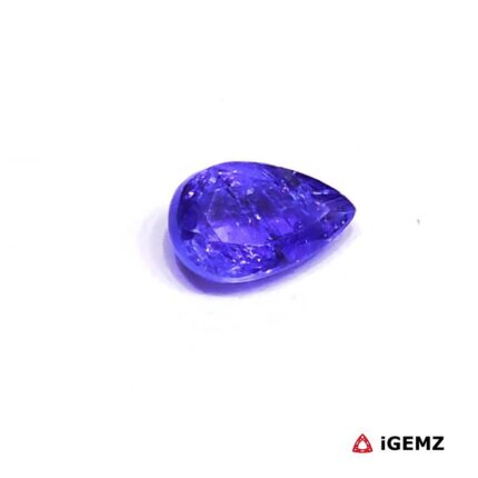 0.95 ct Blue Tanzanite - iGemz25086