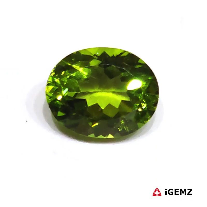iGemz25115.1 3 ct Green Peridot - iGemz25115