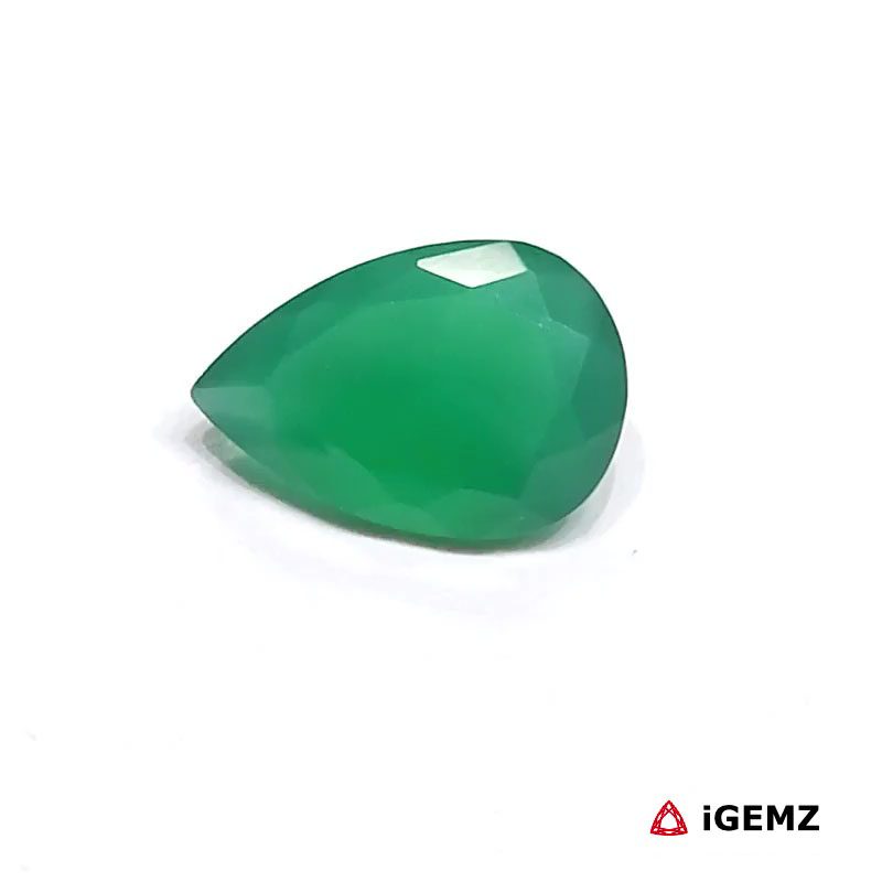 iGemz25239.1 5.11 ct Green Chalcedony - iGemz25239