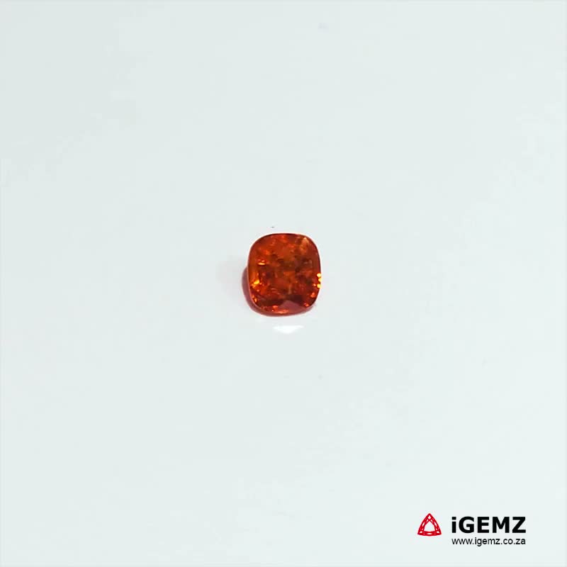 iGemz21136.1 1.25 ct Orange Garnet Spessartite - iGemz21136