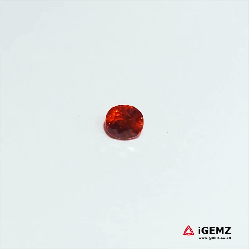 iGemz21137.1 1.33 ct Orange Garnet Spessartite - iGemz21137