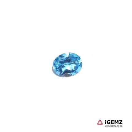 2 ct Swiss Blue Topaz - iGemz22227