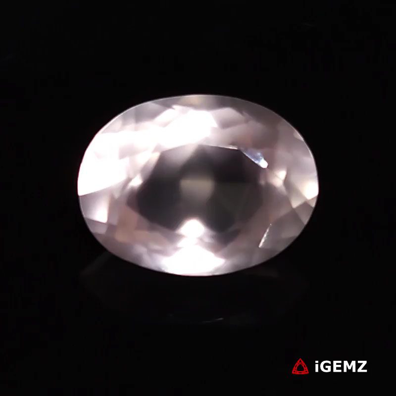 iGemz23838.1 18.2 ct Pink Quartz Rose - iGemz23838