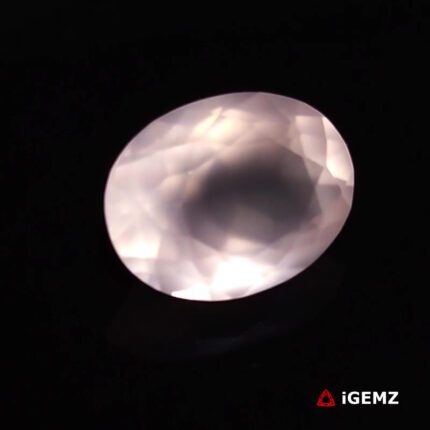 18.4 ct Pink Quartz Rose - iGemz23840