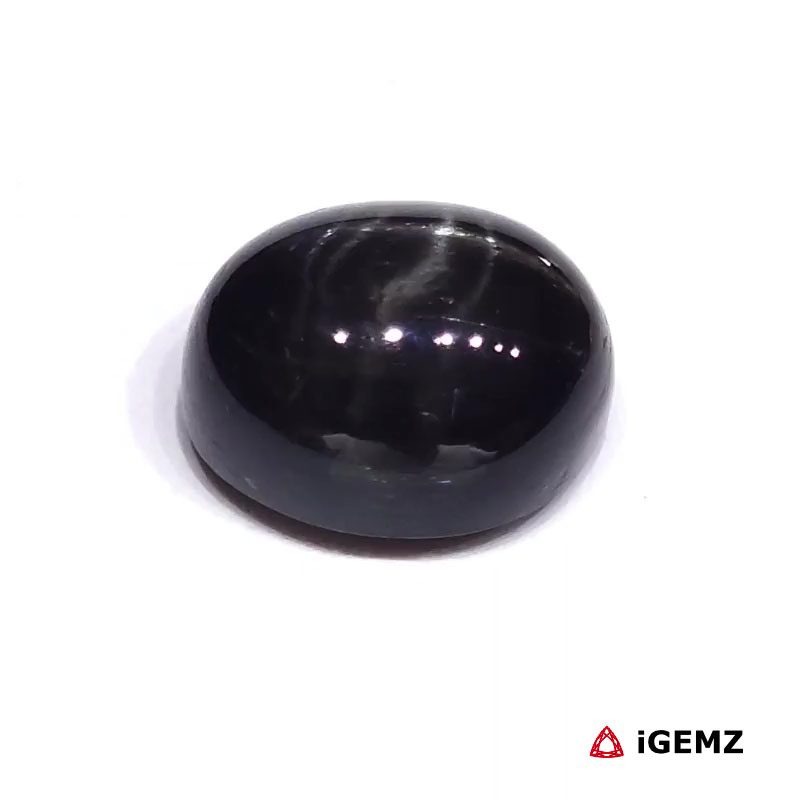iGemz23844.1 11.7 ct Black Star Diopside - iGemz23844