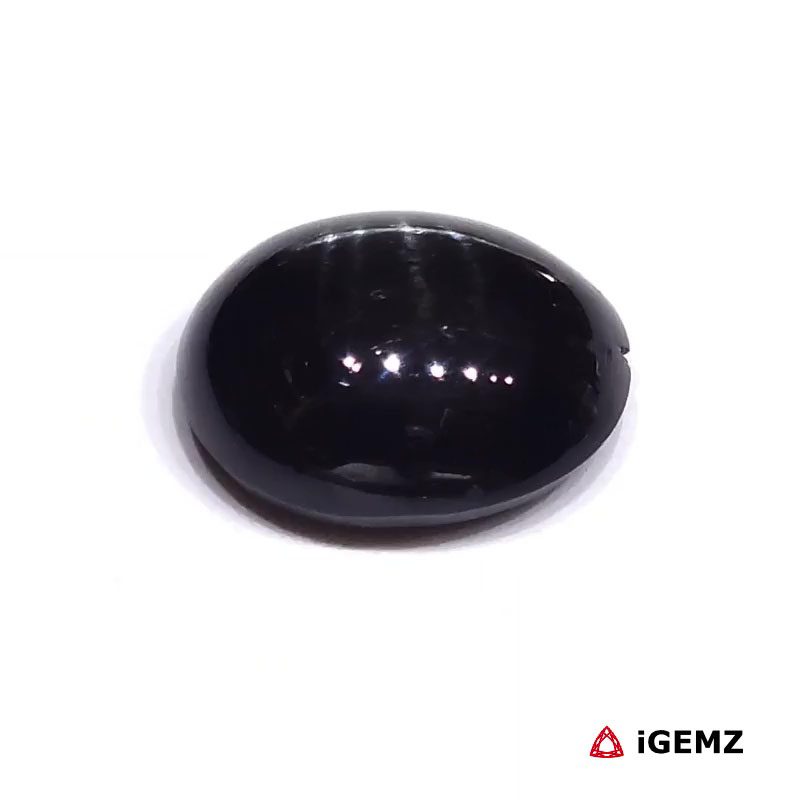 iGemz23846.1 10.28 ct Black Star Diopside - iGemz23846