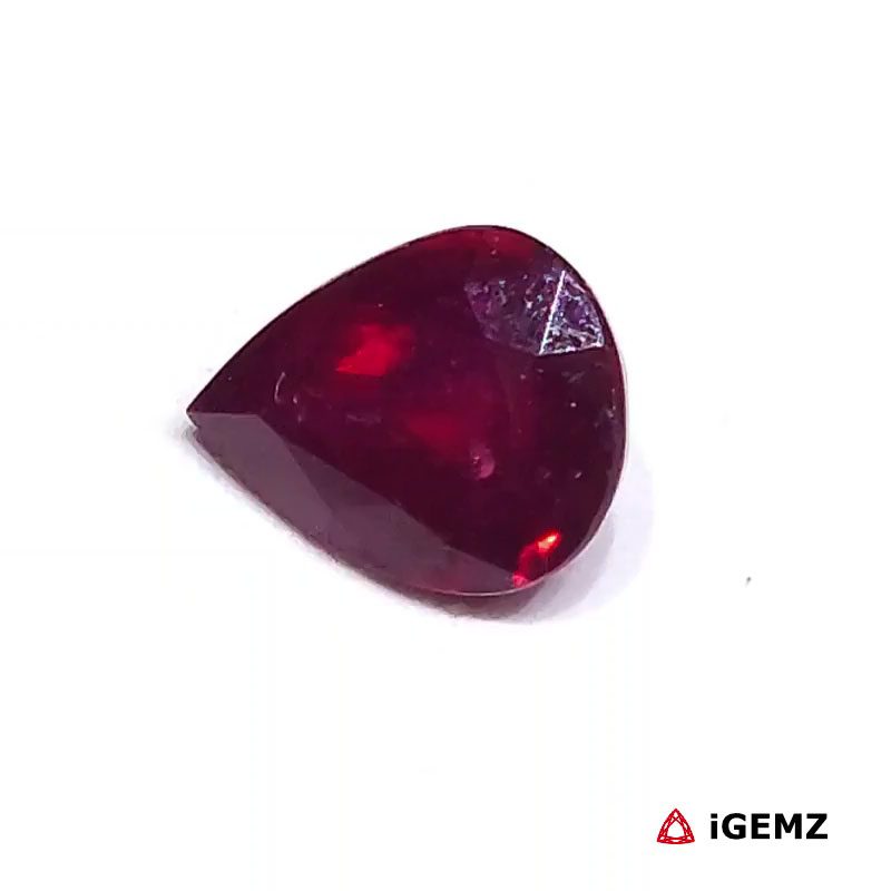 iGemz23885.1 3 ct Red Ruby - iGemz23885