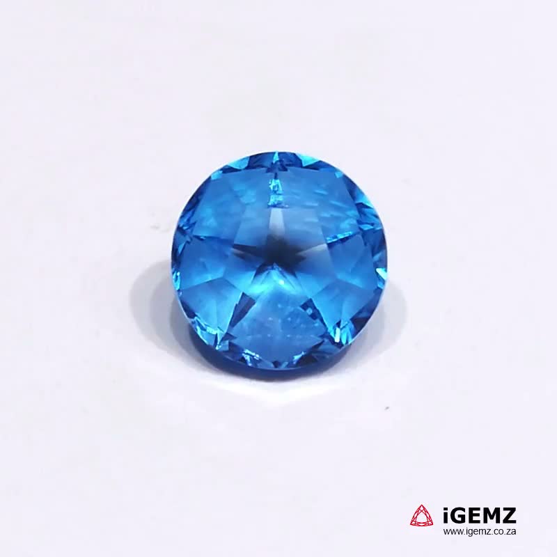iGemz24129.1 4.97 ct Swiss Blue Topaz - iGemz24129