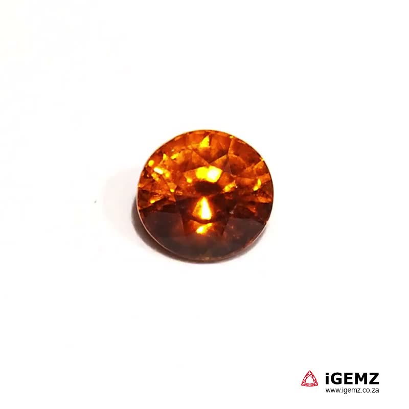 iGemz24169.1 3.12 ct Orange Garnet Hessonite - iGemz24169