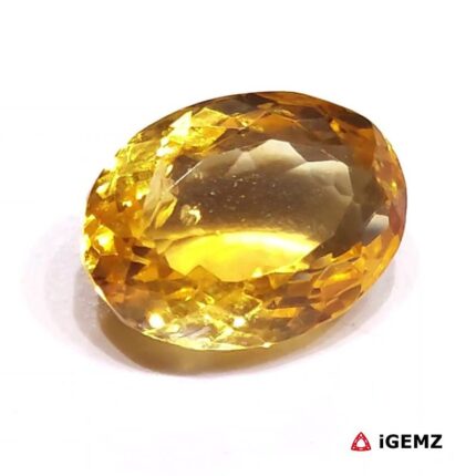 7.47 ct Yellow Citrine - iGemz26524