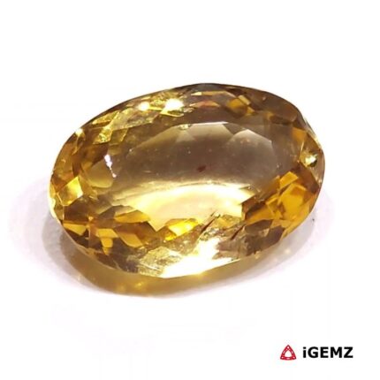 6.37 ct Yellow Citrine - iGemz26525
