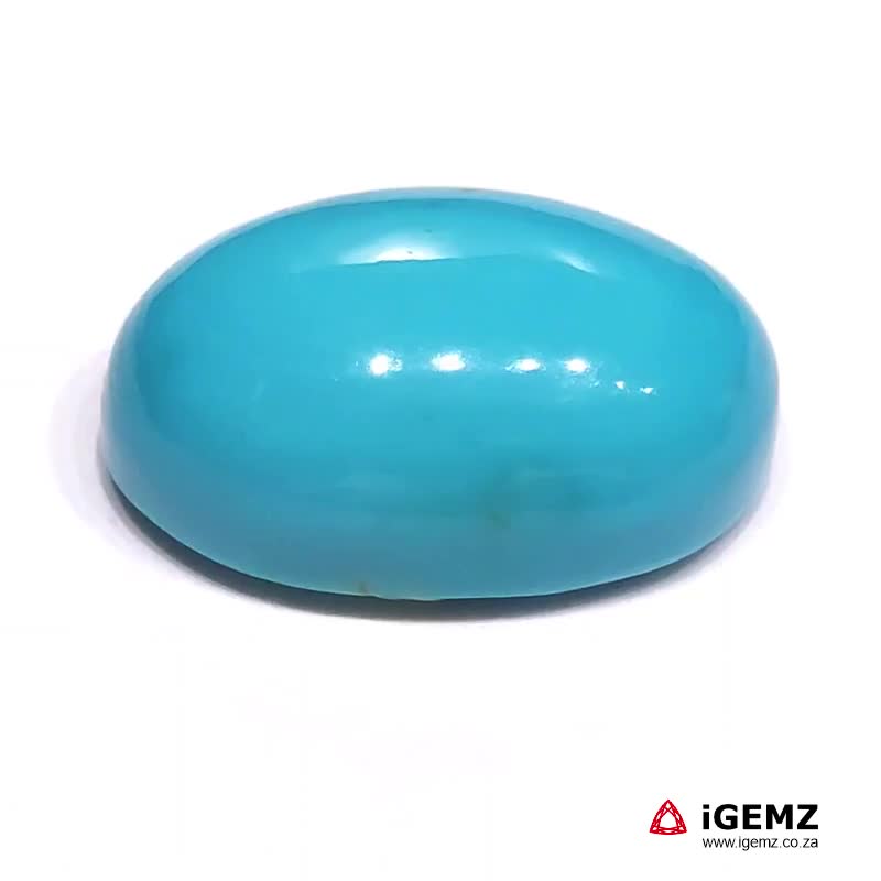 iGemz27293.1 19.34 ct Blue Turquoise - iGemz27293