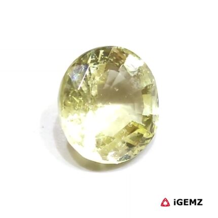 6.13 ct Yellow Heliodor - iGemz31077