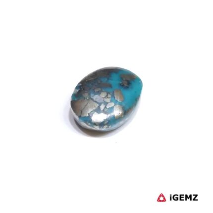 7.95 ct Persian Turquoise with Pyrite - iGemz32564
