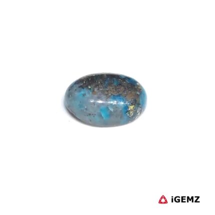 6.34 ct Persian Turquoise with Pyrite - iGemz32566