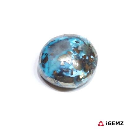 20.16 ct Persian Turquoise with Pyrite - iGemz32574