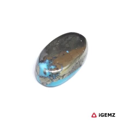 14.7 ct Persian Turquoise with Pyrite - iGemz32575