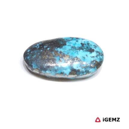 15.8 ct Persian Turquoise with Pyrite - iGemz32579