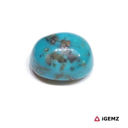 16.4 ct Persian Turquoise with Pyrite - iGemz32581