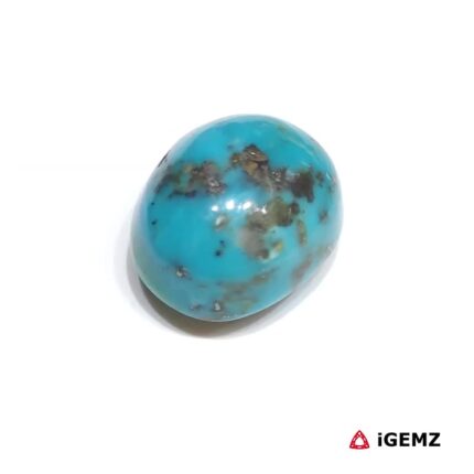 16.4 ct Persian Turquoise with Pyrite - iGemz32581