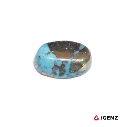 9.37 ct Persian Turquoise with Pyrite - iGemz32583