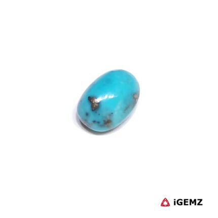 4.4 ct Persian Turquoise with Pyrite - iGemz32589