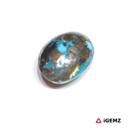 18.05 ct Persian Turquoise with Pyrite - iGemz32591