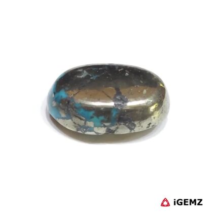 22.2 ct Persian Turquoise with Pyrite - iGemz32593