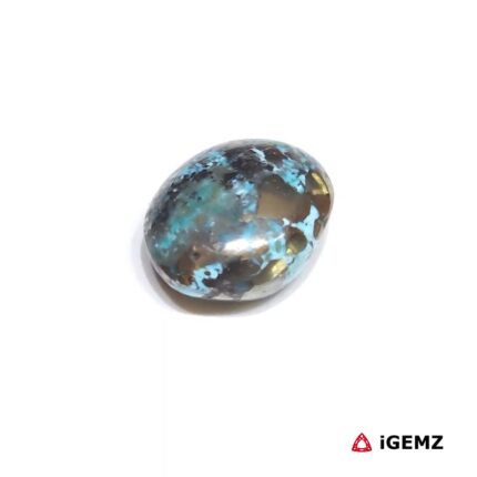 12 ct Persian Turquoise with Pyrite - iGemz32594