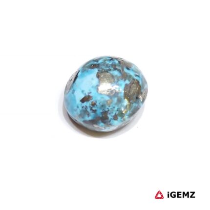 15.2 ct Persian Turquoise with Pyrite - iGemz32595