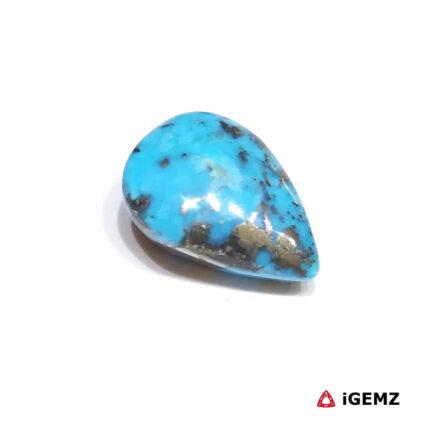 11.8 ct Persian Turquoise with Pyrite - iGemz32597