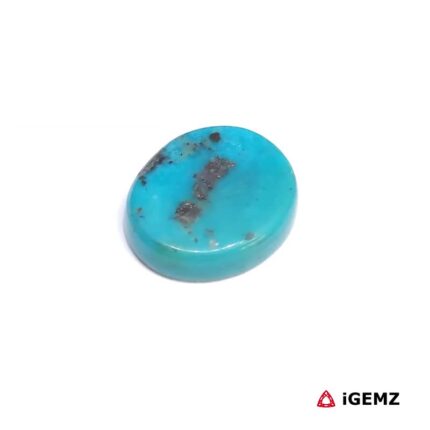 5.71 ct Persian Turquoise with Pyrite - iGemz32598