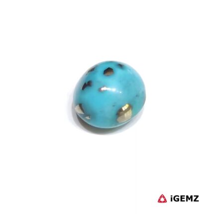 6.48 ct Persian Turquoise with Pyrite - iGemz32600