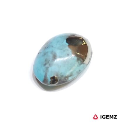 14.98 ct Persian Turquoise with Pyrite - iGemz32609