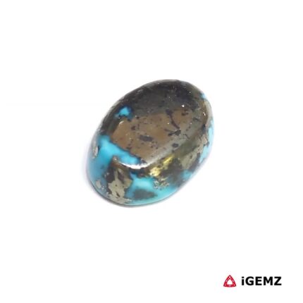 13.83 ct Persian Turquoise with Pyrite - iGemz32611