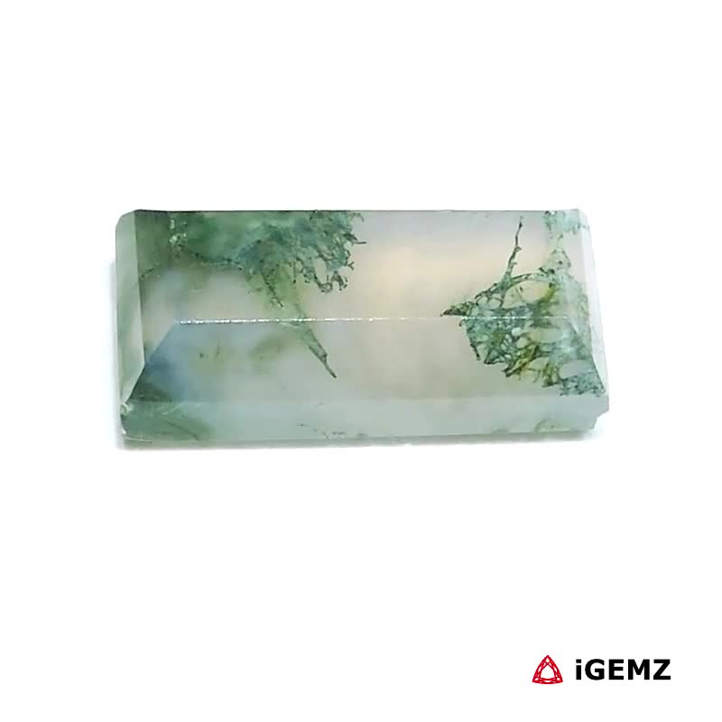 iGemz24274.1 7.28 ct Green Moss Agate - iGemz24274
