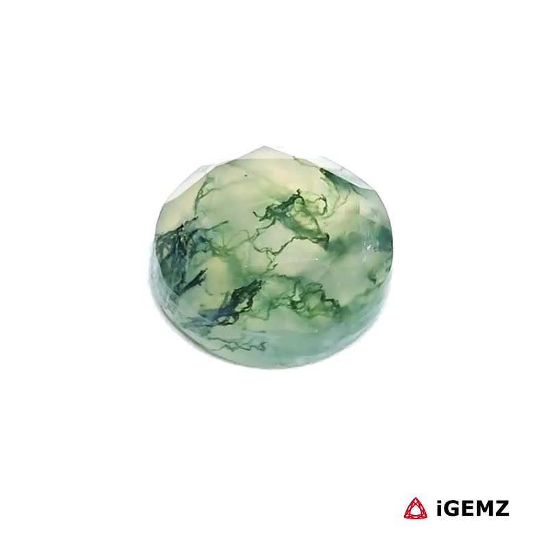 iGemz24332.1 4.23 ct Green Moss Agate - iGemz24332