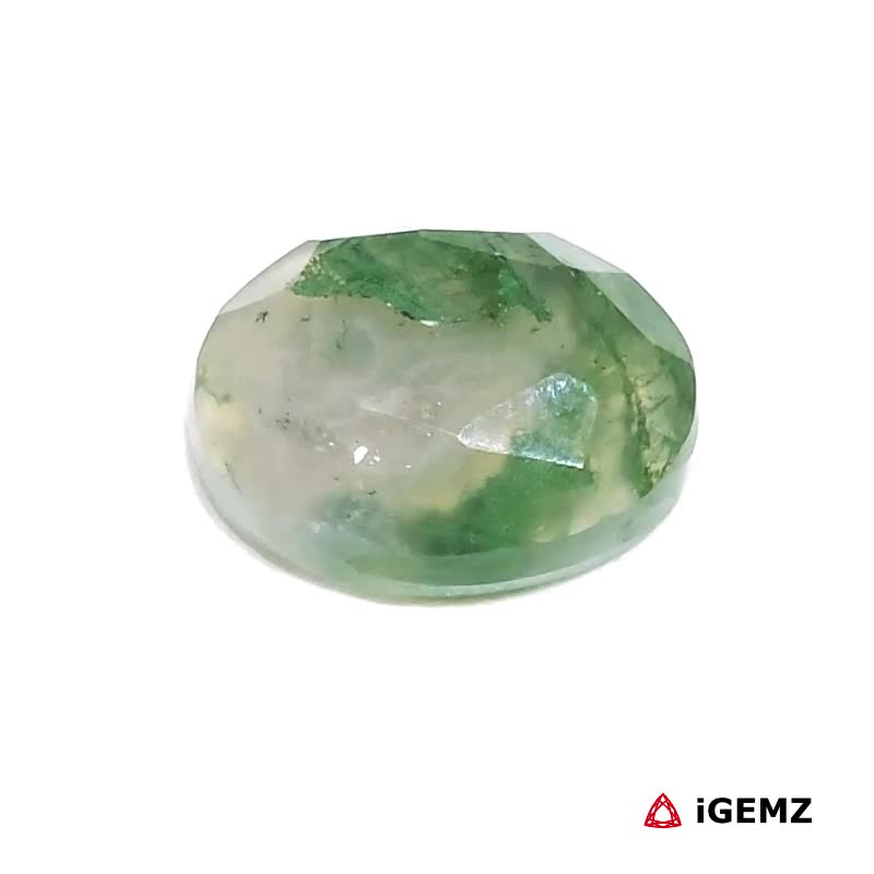 iGemz24361.1 6.2 ct Green Moss Agate - iGemz24361