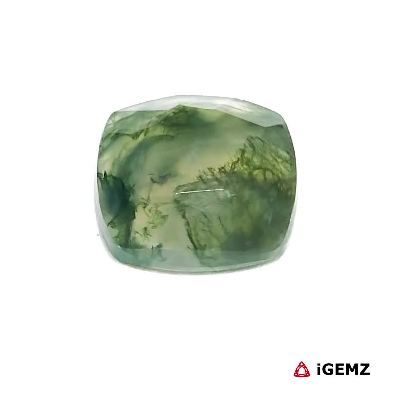 iGemz24373.1 6 ct Green Moss Agate - iGemz24373