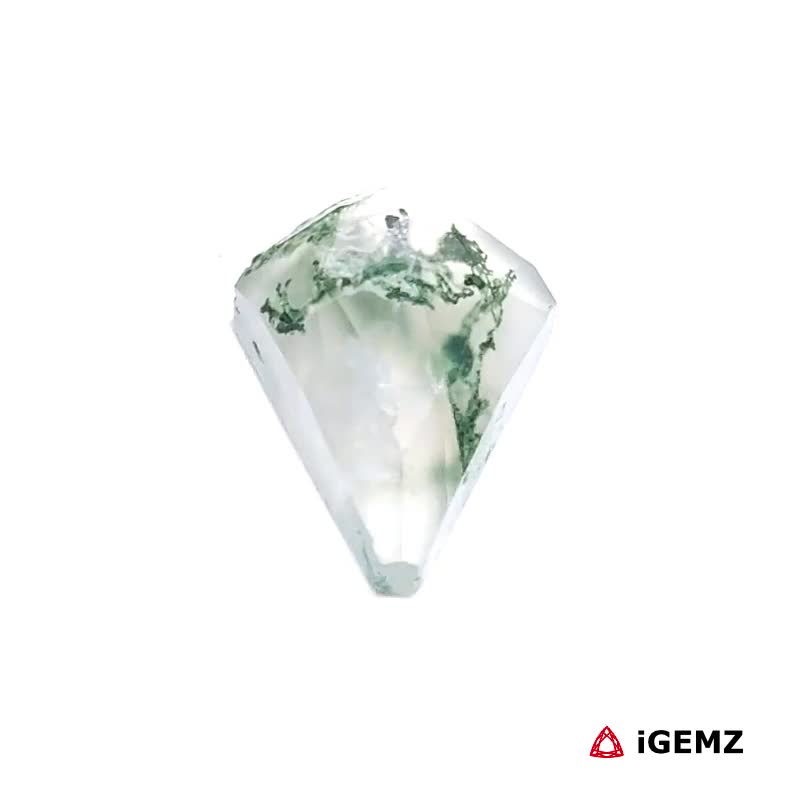 iGemz24448.1 4.16 ct Green Moss Agate - iGemz24448
