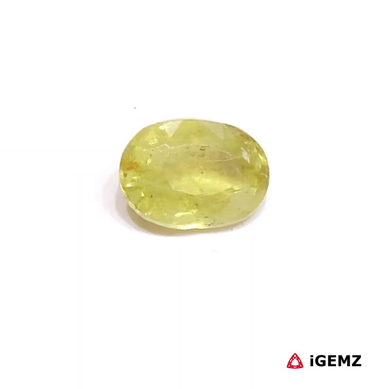 iGemz24908.1 1.63 ct Yellow Sapphire - iGemz24908