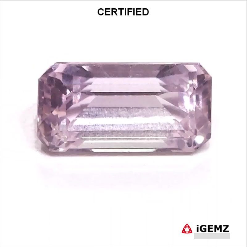 iGemz26275.1 13.96 ct Pink Kunzite - CERTIFIED - iGemz26275