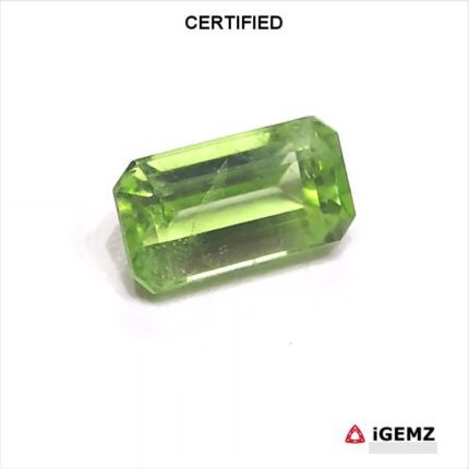 4.06 ct Green Peridot - CERTIFIED - iGemz26276