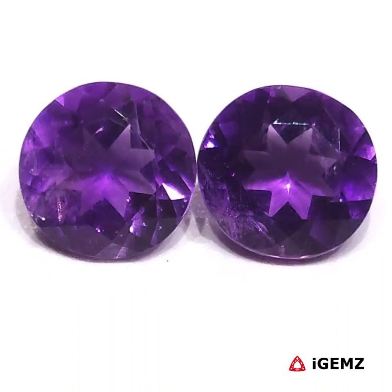 iGemz28393.1 9.69 ct Purple Amethyst - iGemz28393
