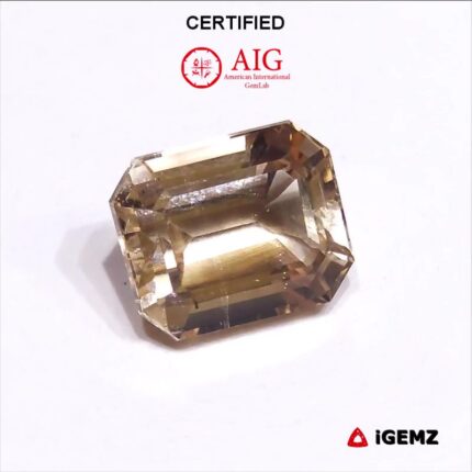 13.56 ct Imperial Topaz - CERTIFIED - iGemz30353