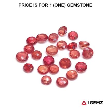 0.095 ct Orange Sapphire - iGemz31064