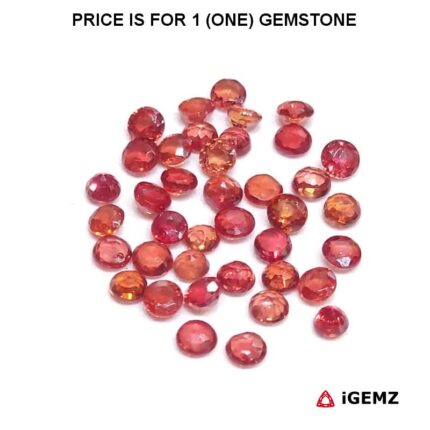 0.075 ct Orange Sapphire - iGemz31065