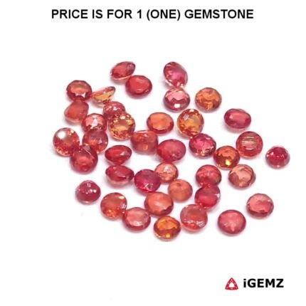 0.075 ct Orange Sapphire - iGemz31065